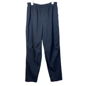 Vintage Nike Sportswear Men's Active Pants Size XL 185213 Elastic Waist Black